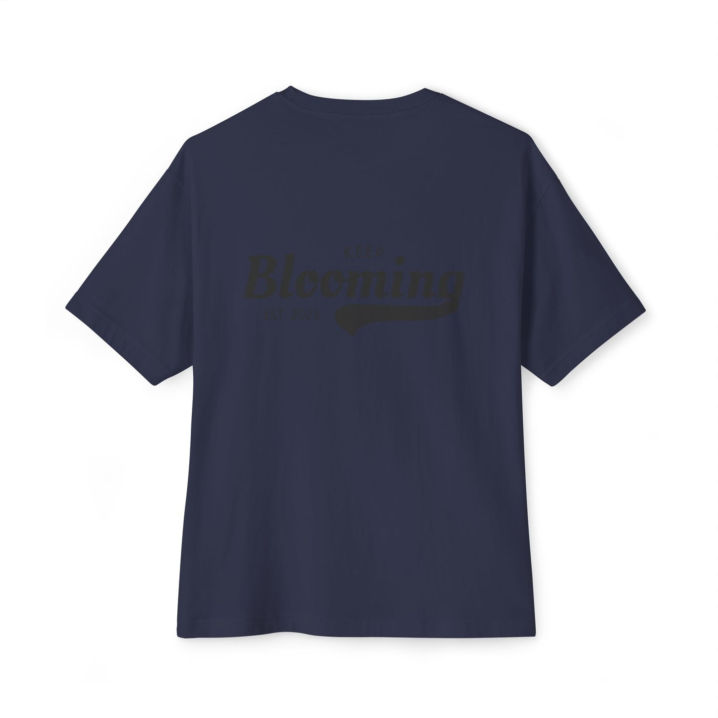 Water Lily Club Oversized Tee – “Keep Blooming” Edition