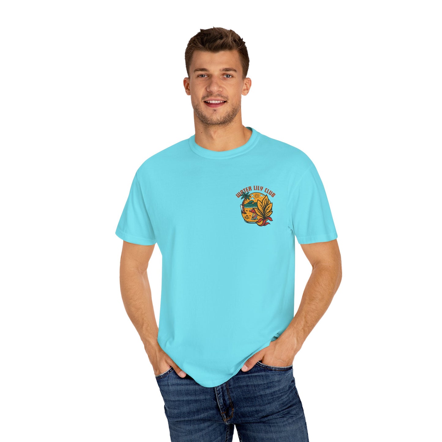 Water Lily Club Tee — “A Sandy Shore Within the Mind” Edition