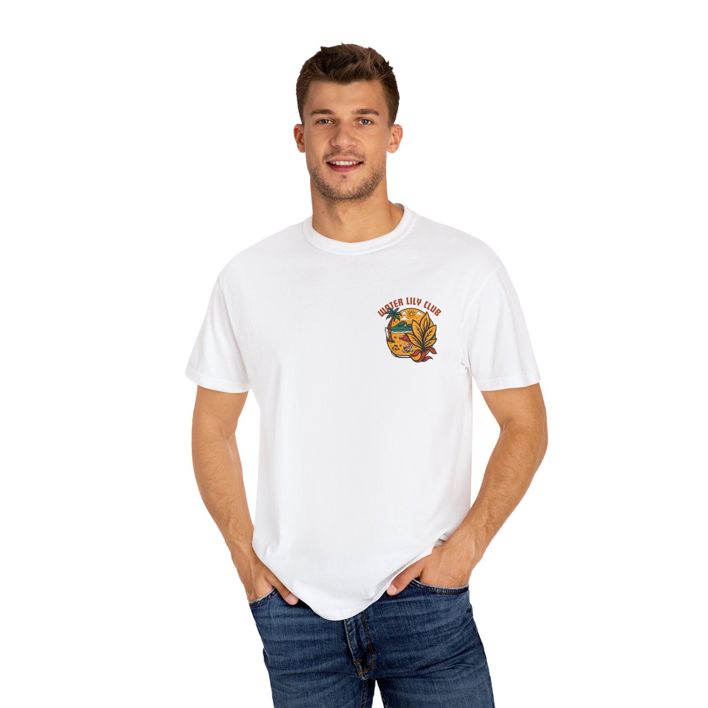 Water Lily Club Tee — “A Sandy Shore Within the Mind” Edition