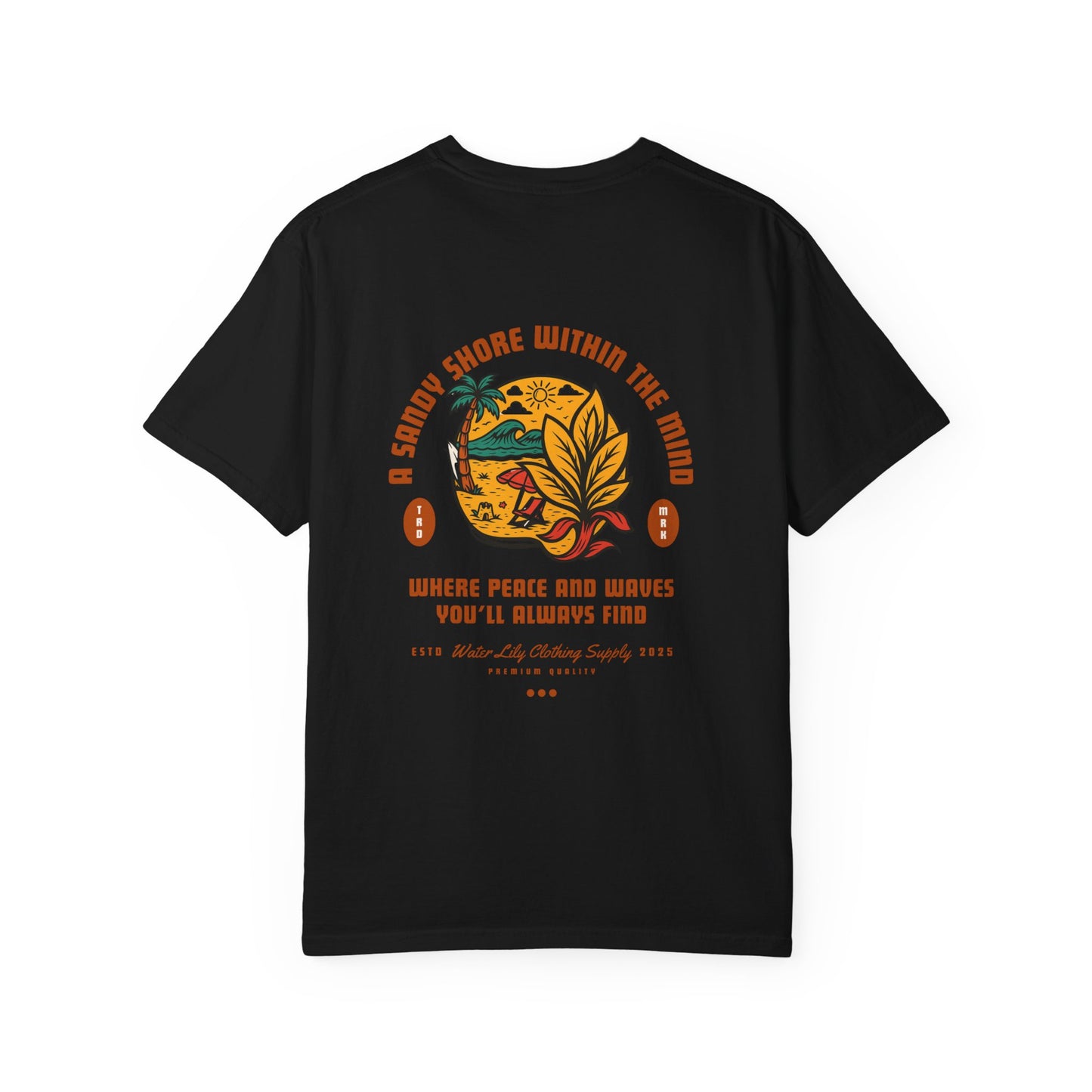 Water Lily Club Tee — “A Sandy Shore Within the Mind” Edition