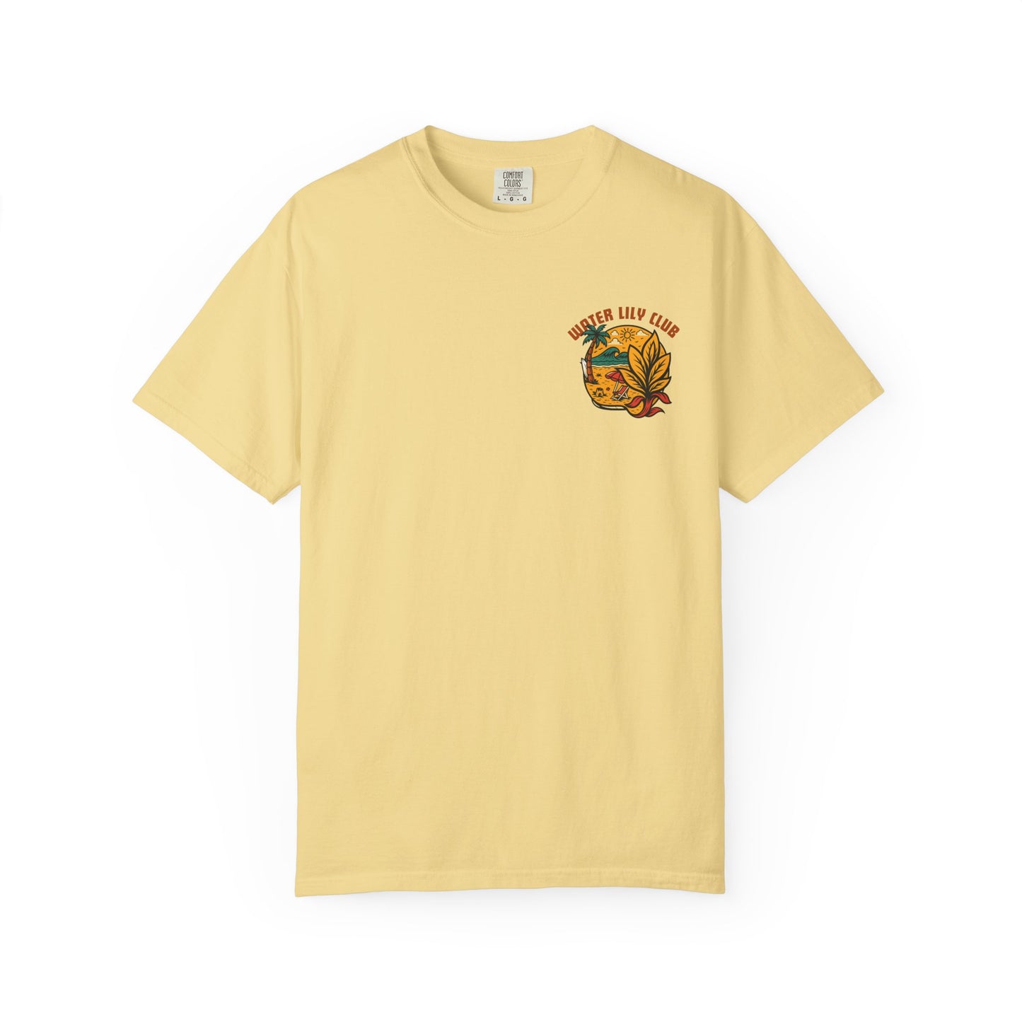 Water Lily Club Tee — “A Sandy Shore Within the Mind” Edition
