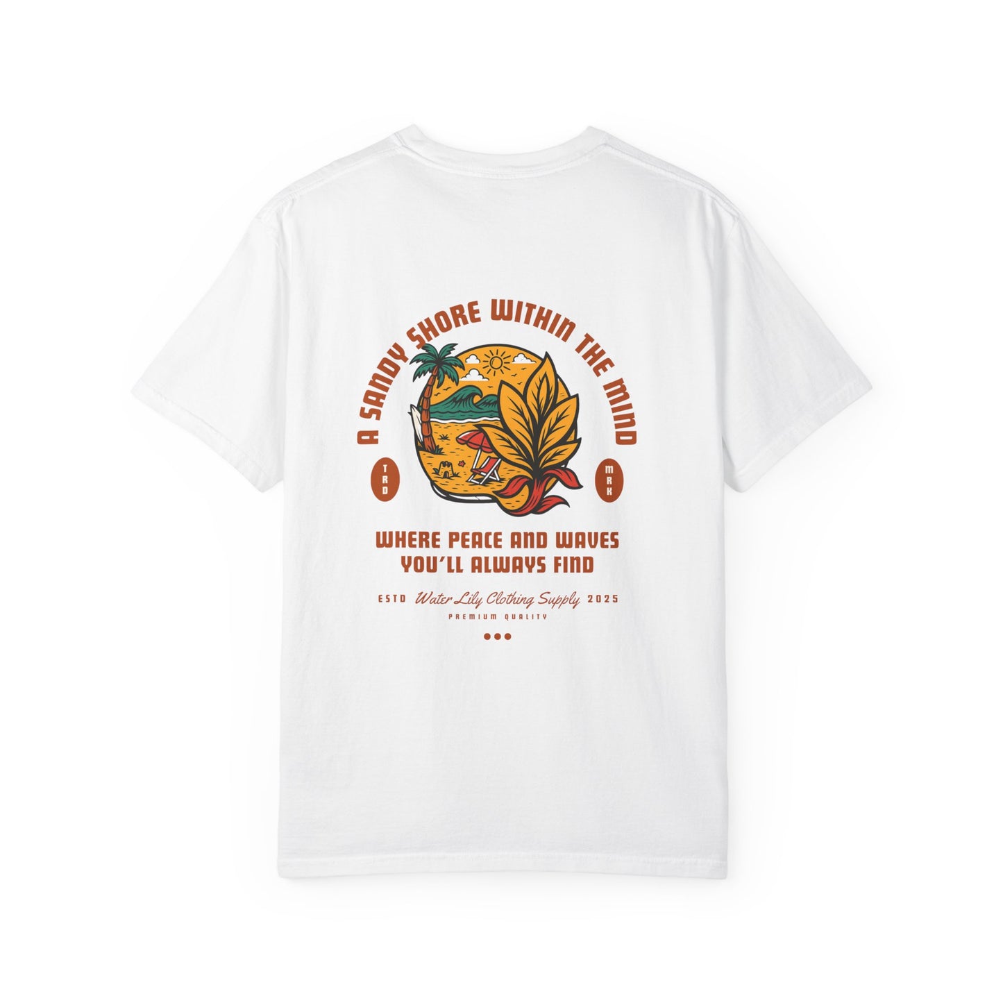 Water Lily Club Tee — “A Sandy Shore Within the Mind” Edition