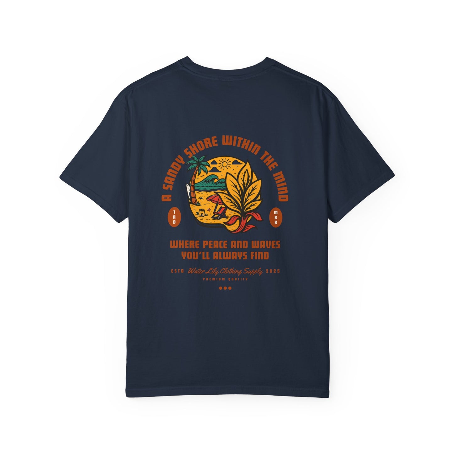 Water Lily Club Tee — “A Sandy Shore Within the Mind” Edition