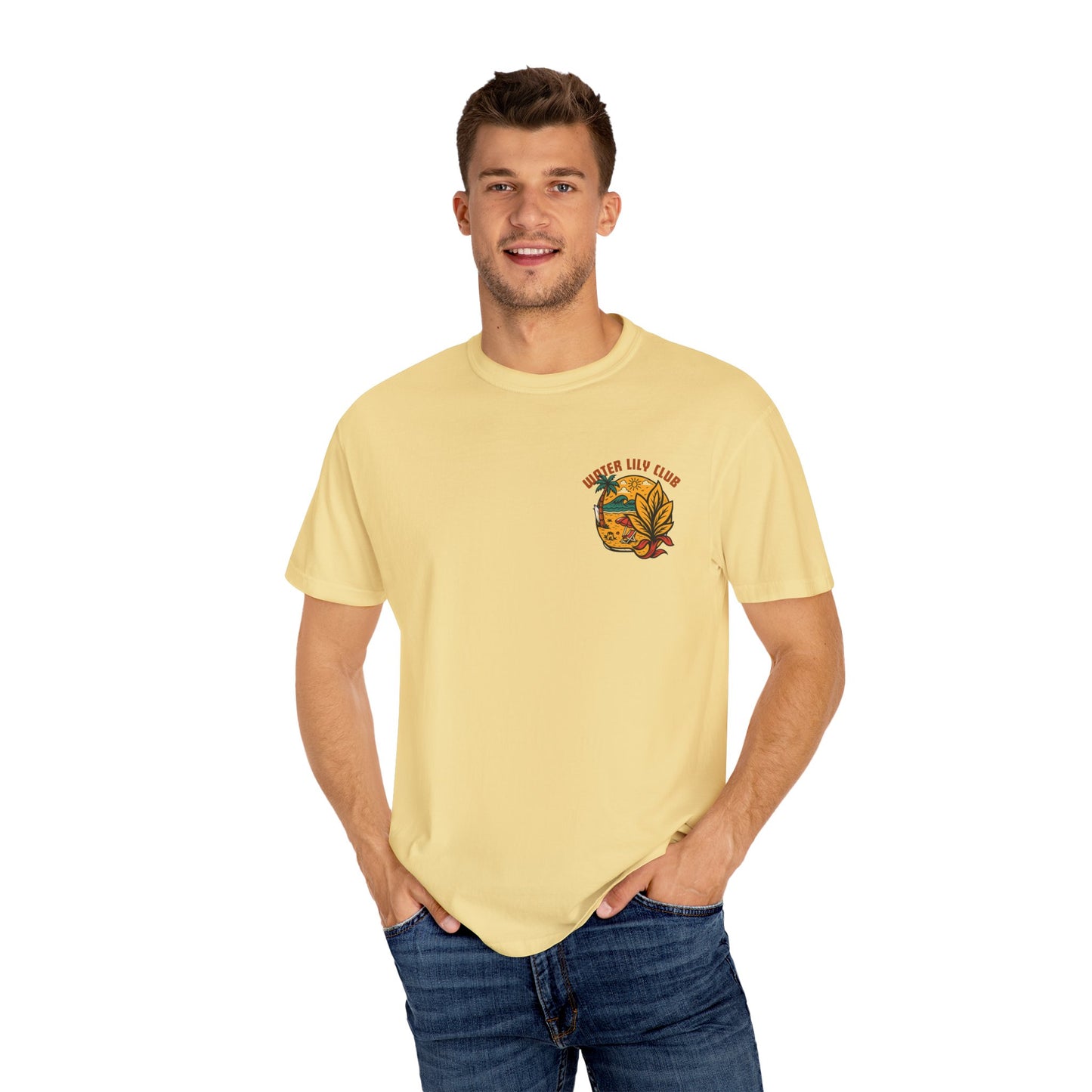 Water Lily Club Tee — “A Sandy Shore Within the Mind” Edition