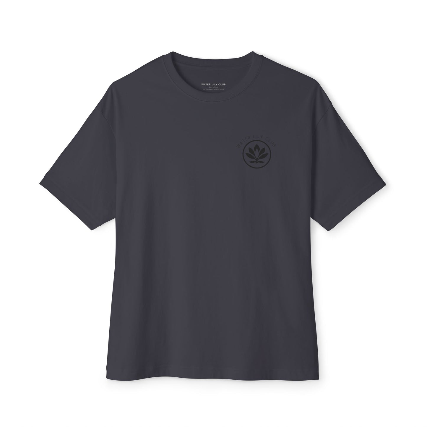 Water Lily Club Oversized Tee – “Keep Blooming” Edition