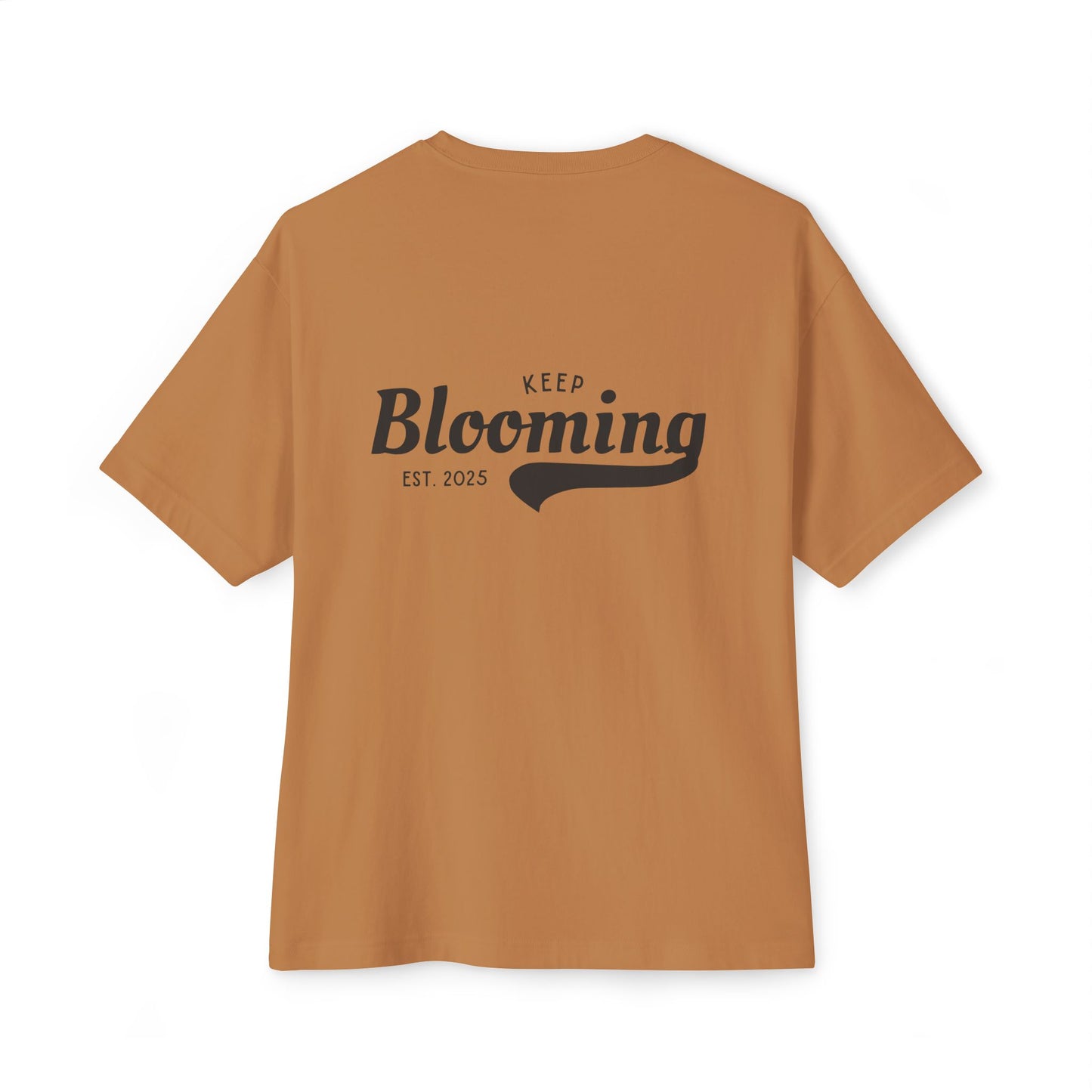 Water Lily Club Oversized Tee – “Keep Blooming” Edition