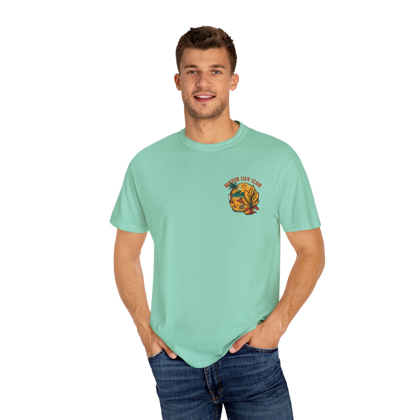 Water Lily Club Tee — “A Sandy Shore Within the Mind” Edition