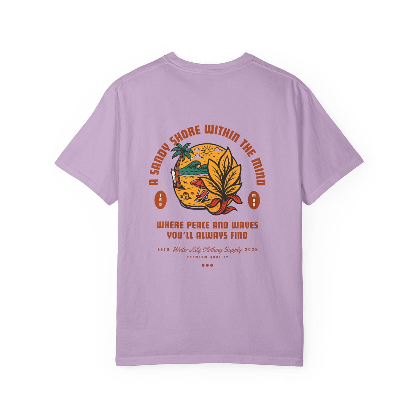 Water Lily Club Tee — “A Sandy Shore Within the Mind” Edition