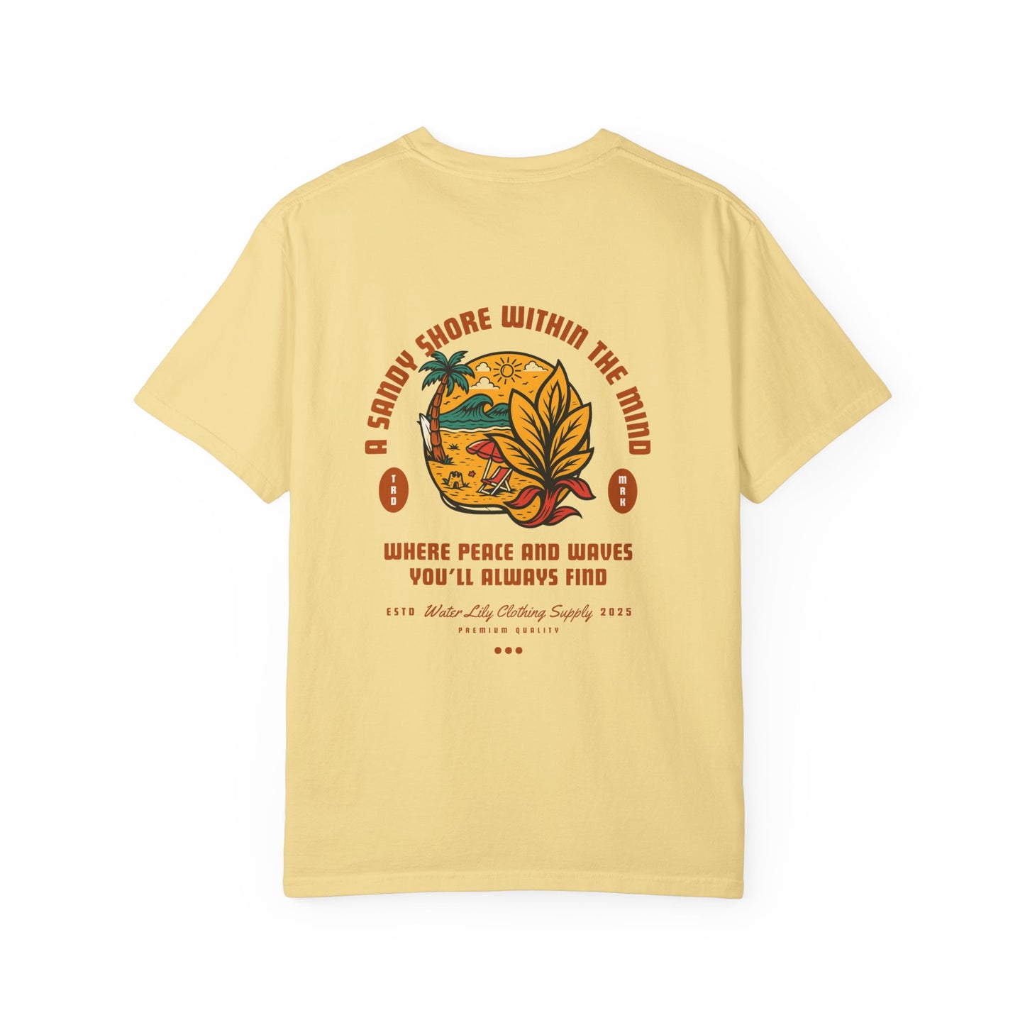 Water Lily Club Tee — “A Sandy Shore Within the Mind” Edition