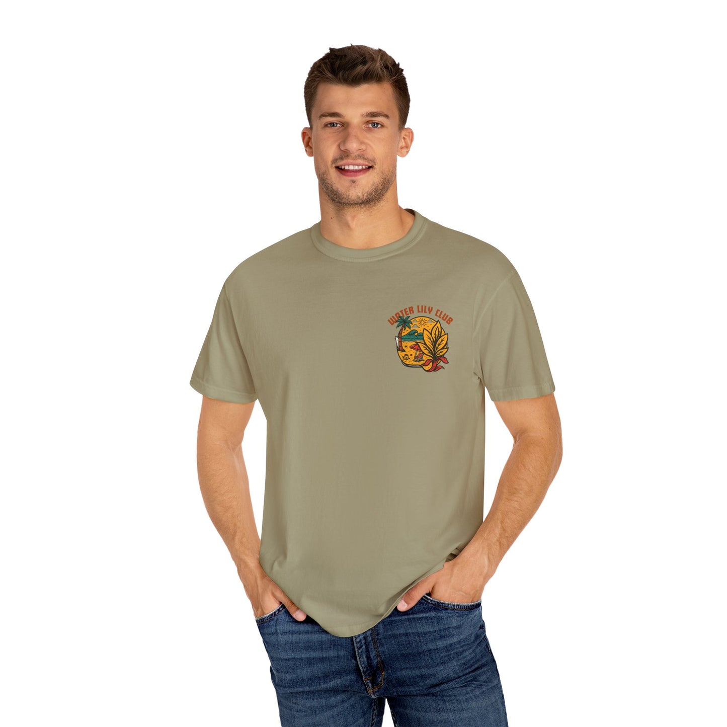 Water Lily Club Tee — “A Sandy Shore Within the Mind” Edition