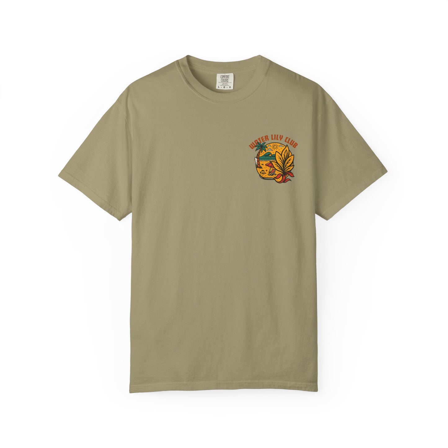 Water Lily Club Tee — “A Sandy Shore Within the Mind” Edition