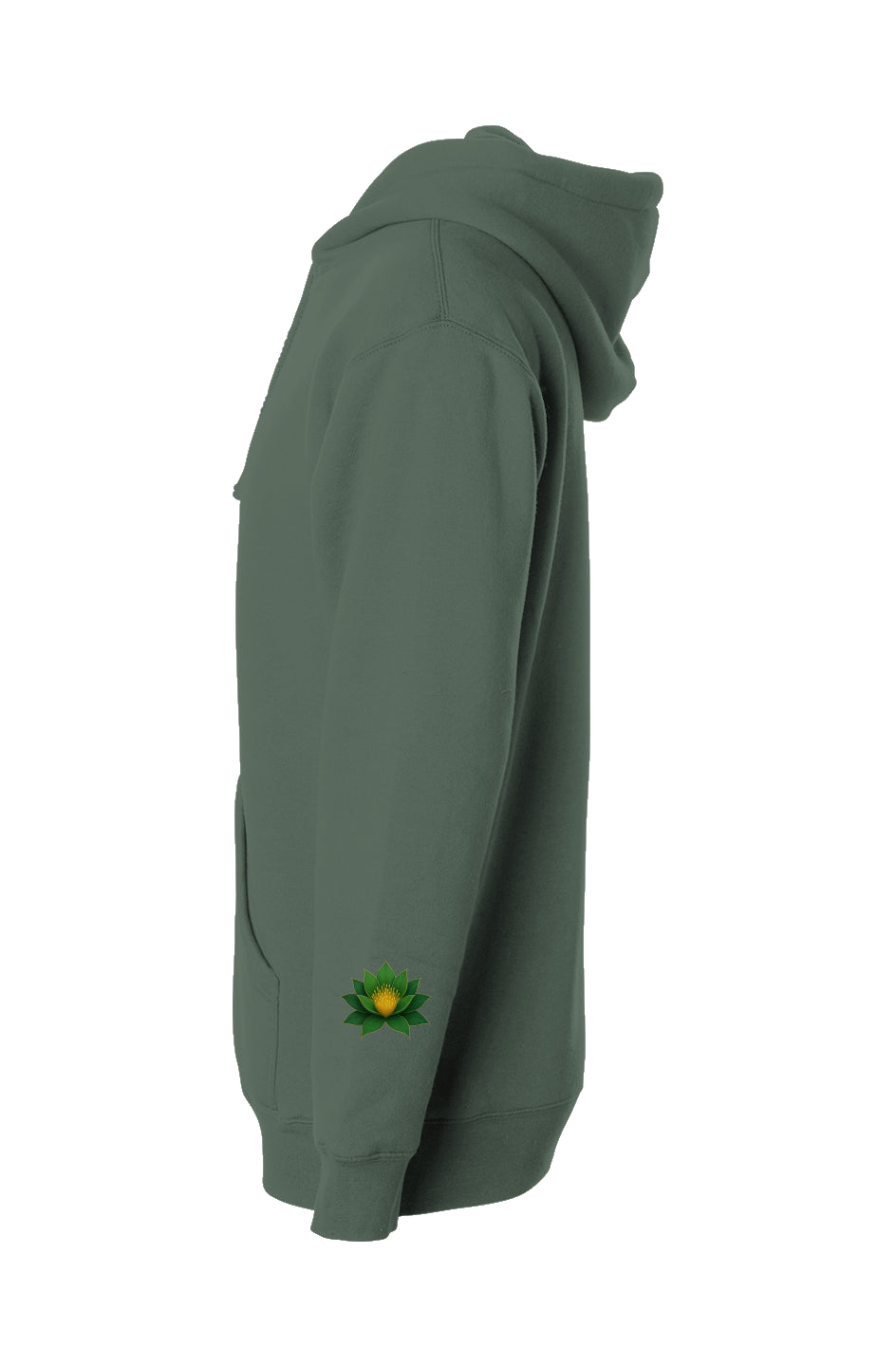 The Resonance Hoodie – Green Bloom Edition