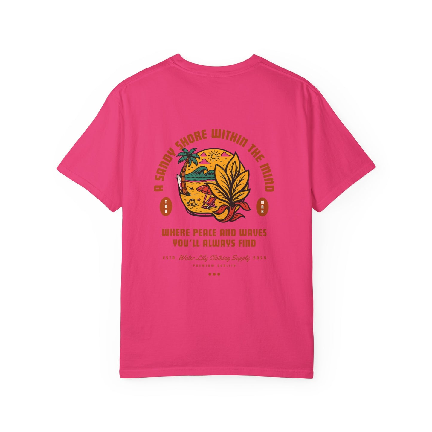 Water Lily Club Tee — “A Sandy Shore Within the Mind” Edition
