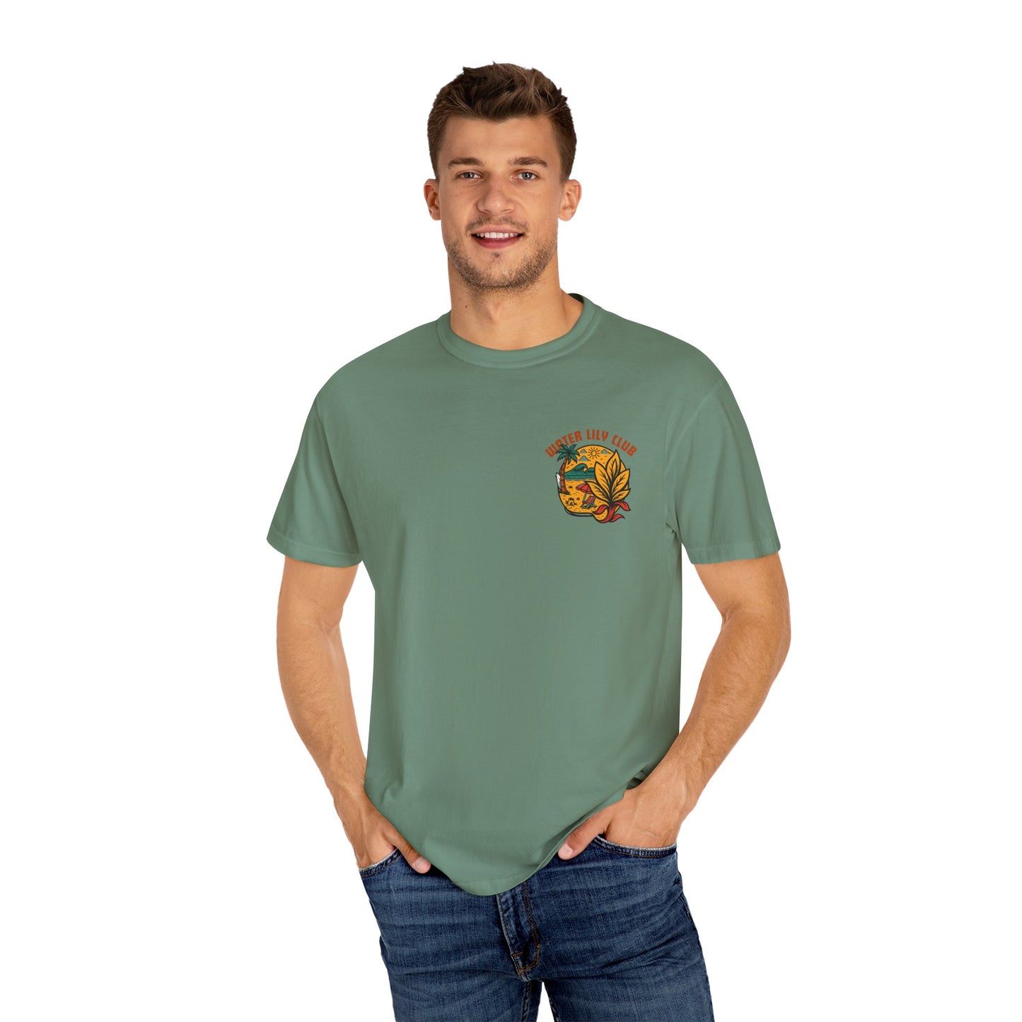 Water Lily Club Tee — “A Sandy Shore Within the Mind” Edition