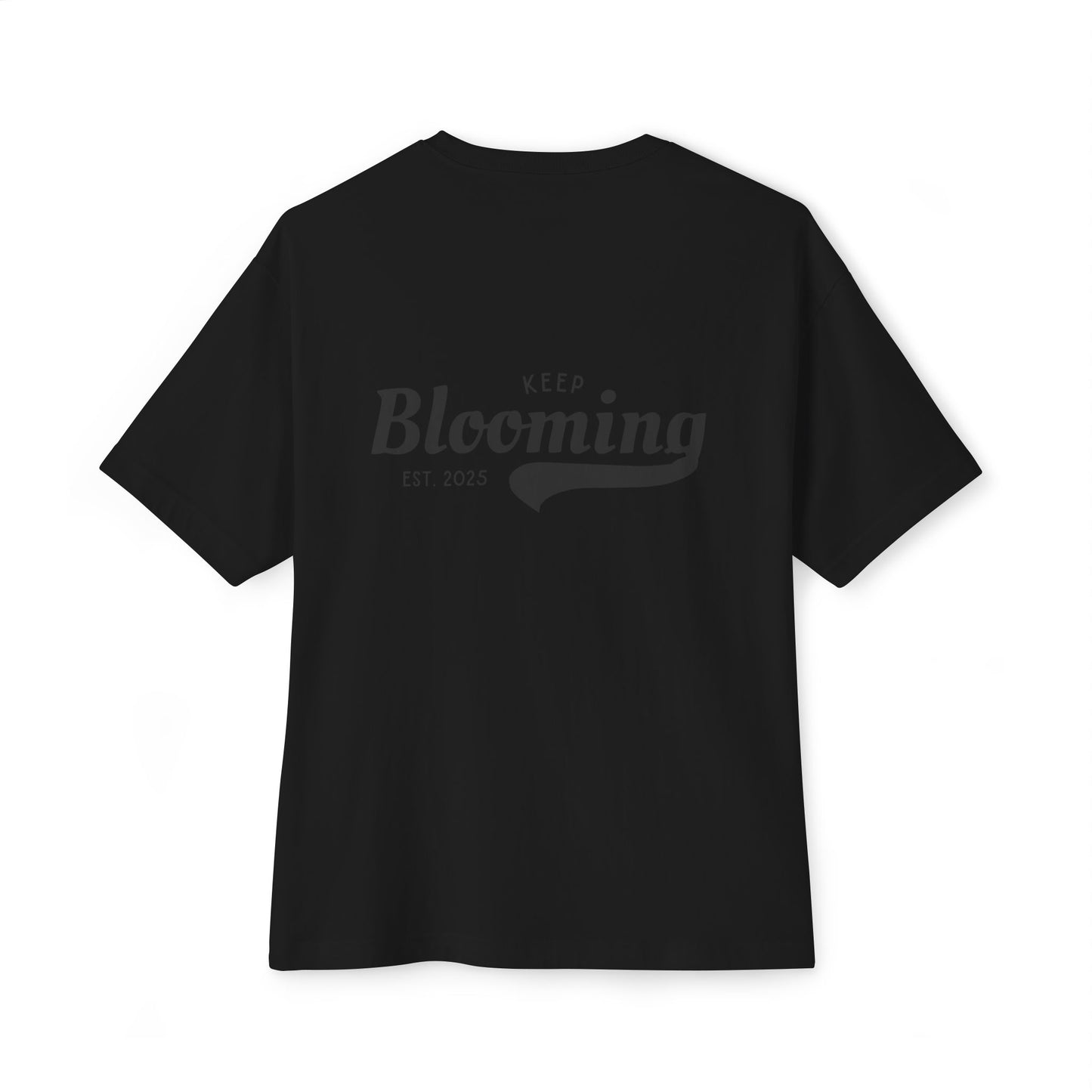 Water Lily Club Oversized Tee – “Keep Blooming” Edition