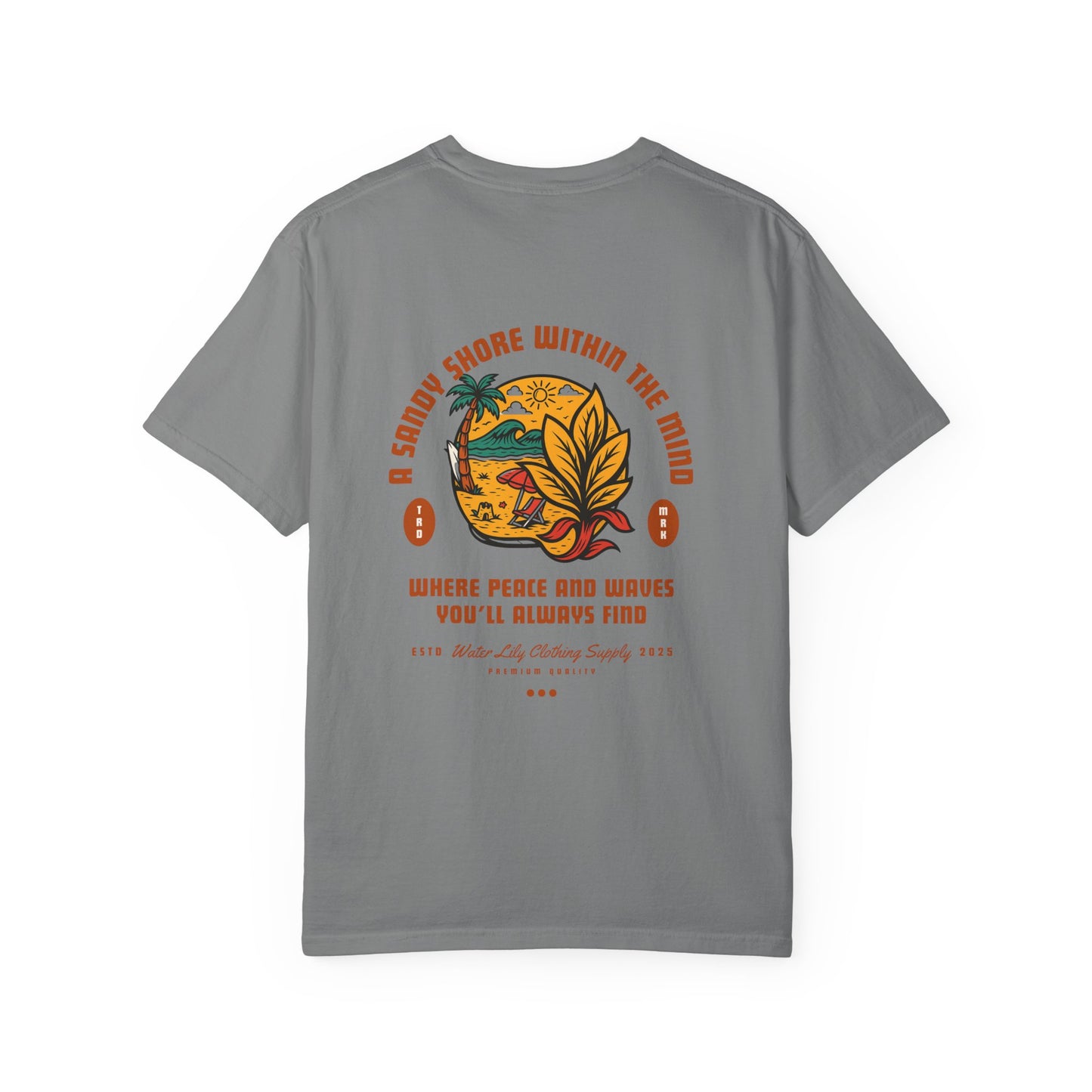 Water Lily Club Tee — “A Sandy Shore Within the Mind” Edition
