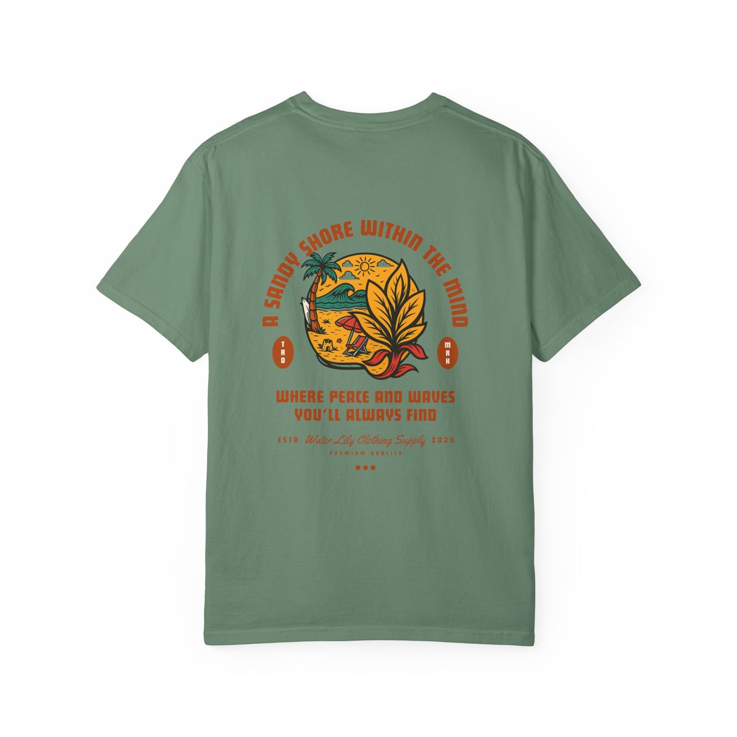 Water Lily Club Tee — “A Sandy Shore Within the Mind” Edition