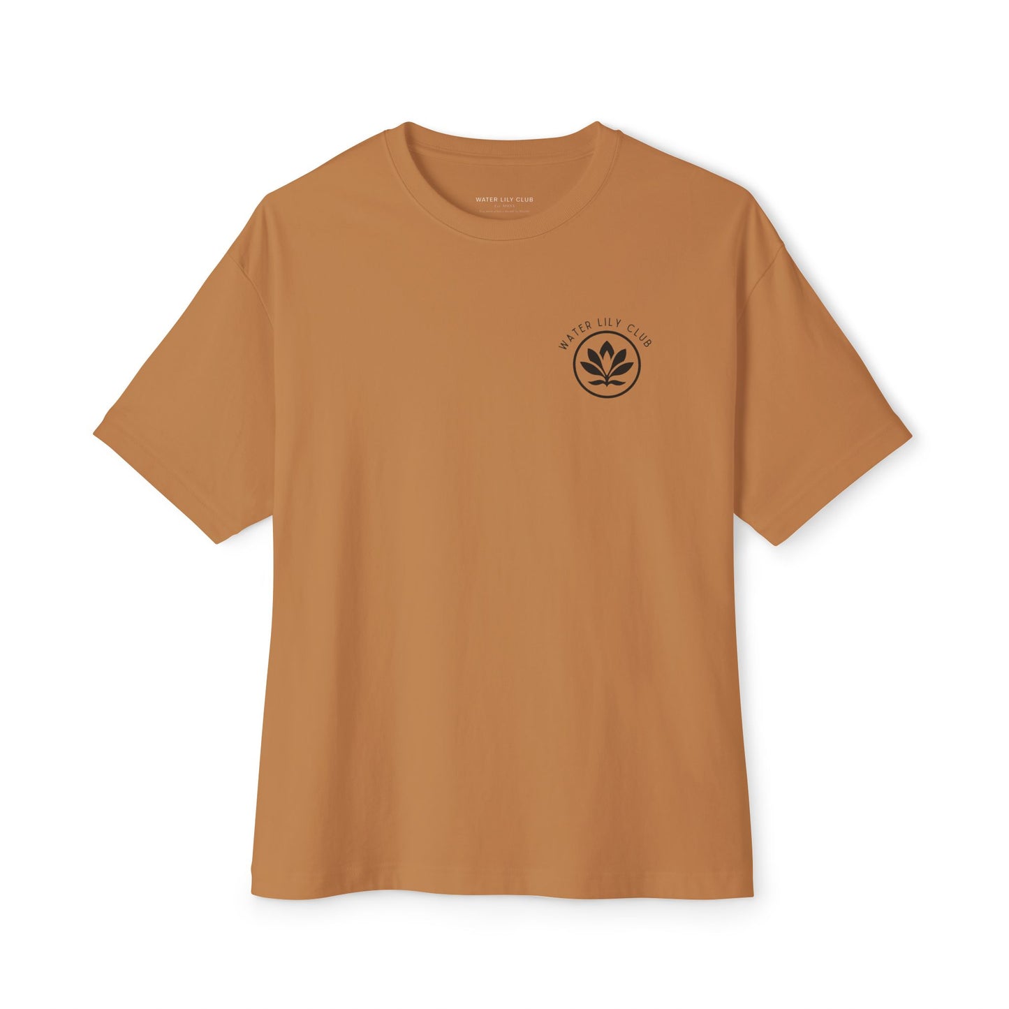 Water Lily Club Oversized Tee – “Keep Blooming” Edition