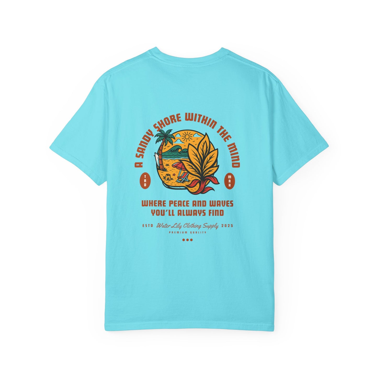 Water Lily Club Tee — “A Sandy Shore Within the Mind” Edition