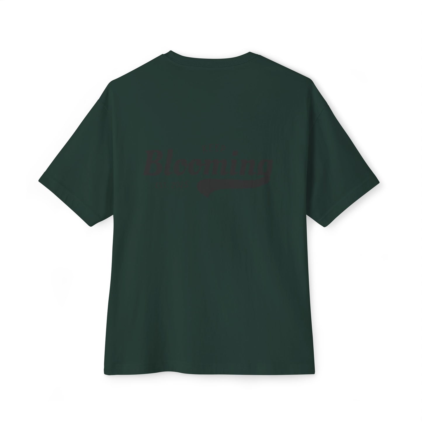 Water Lily Club Oversized Tee – “Keep Blooming” Edition