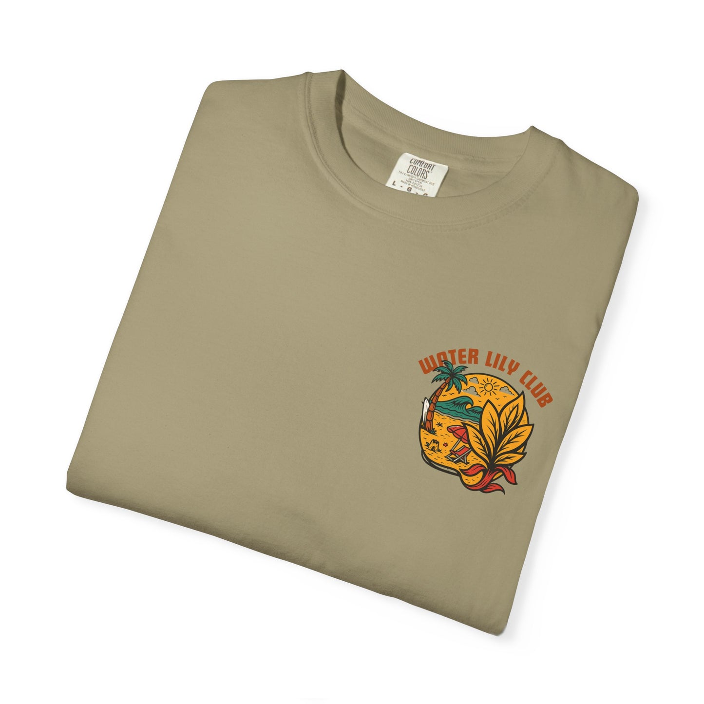 Water Lily Club Tee — “A Sandy Shore Within the Mind” Edition