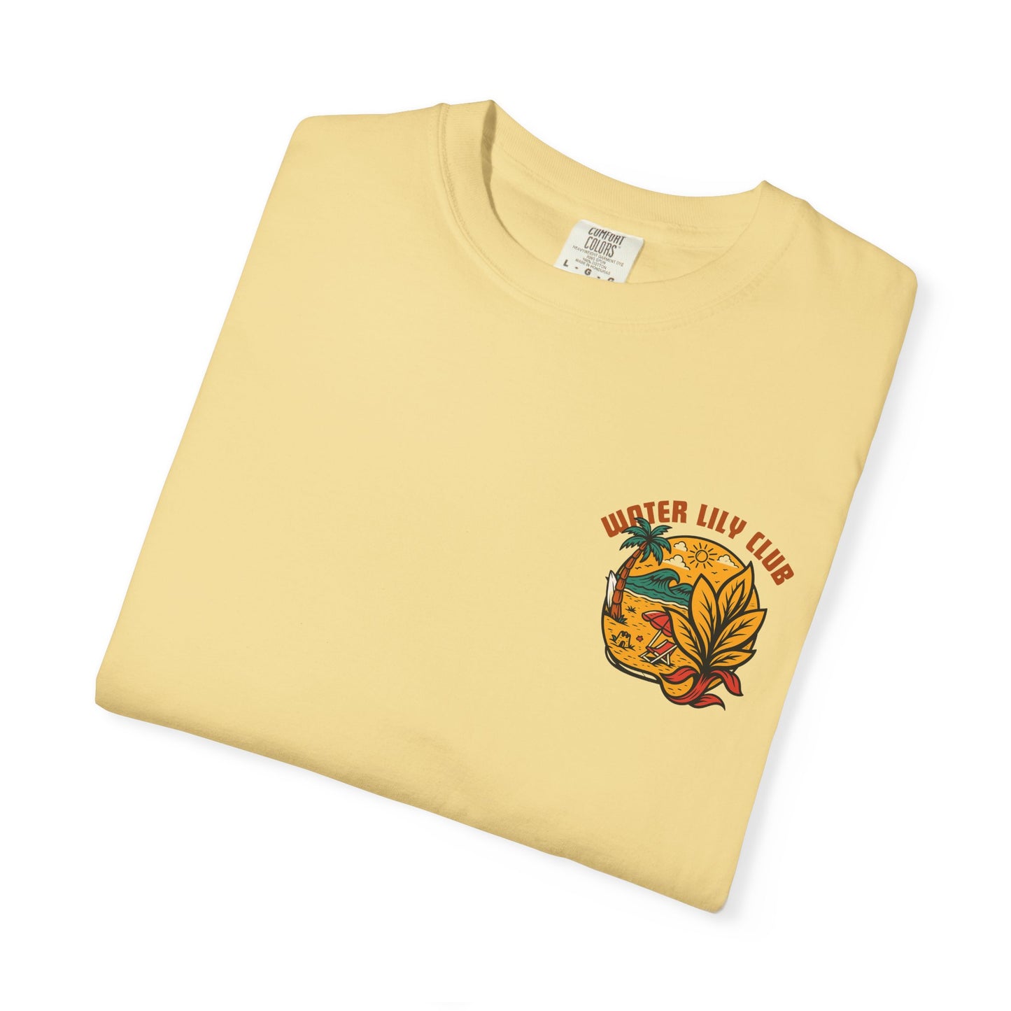 Water Lily Club Tee — “A Sandy Shore Within the Mind” Edition