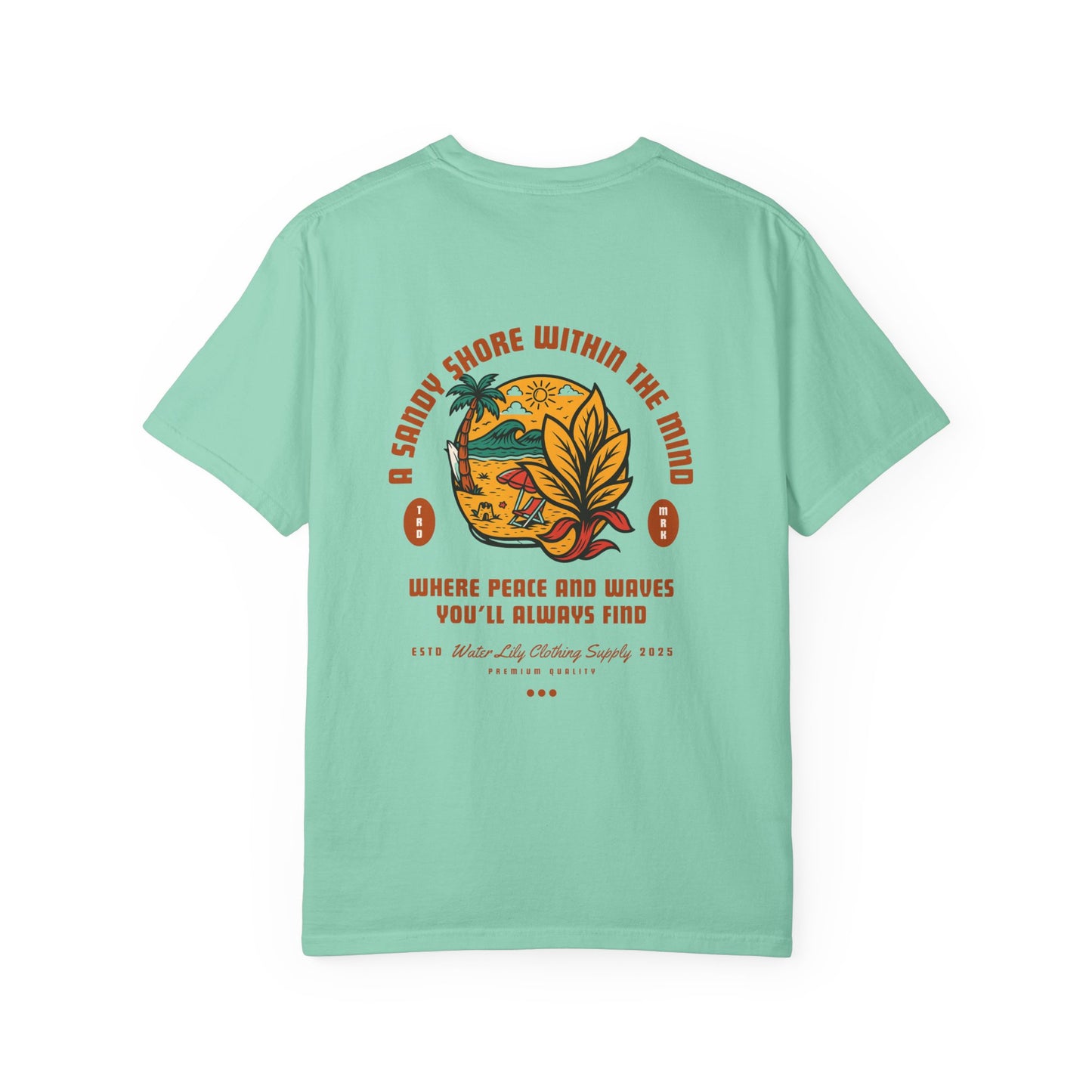 Water Lily Club Tee — “A Sandy Shore Within the Mind” Edition