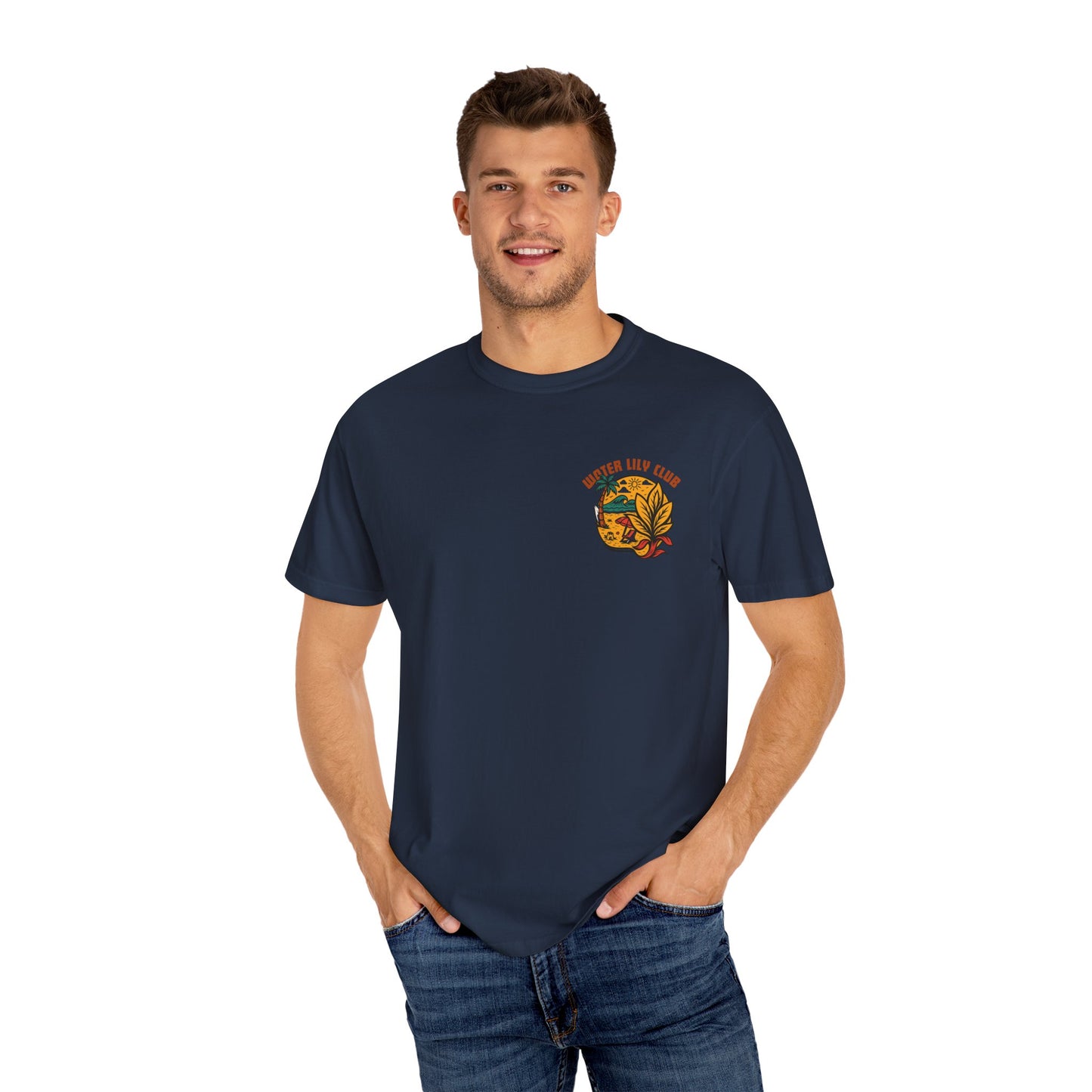 Water Lily Club Tee — “A Sandy Shore Within the Mind” Edition
