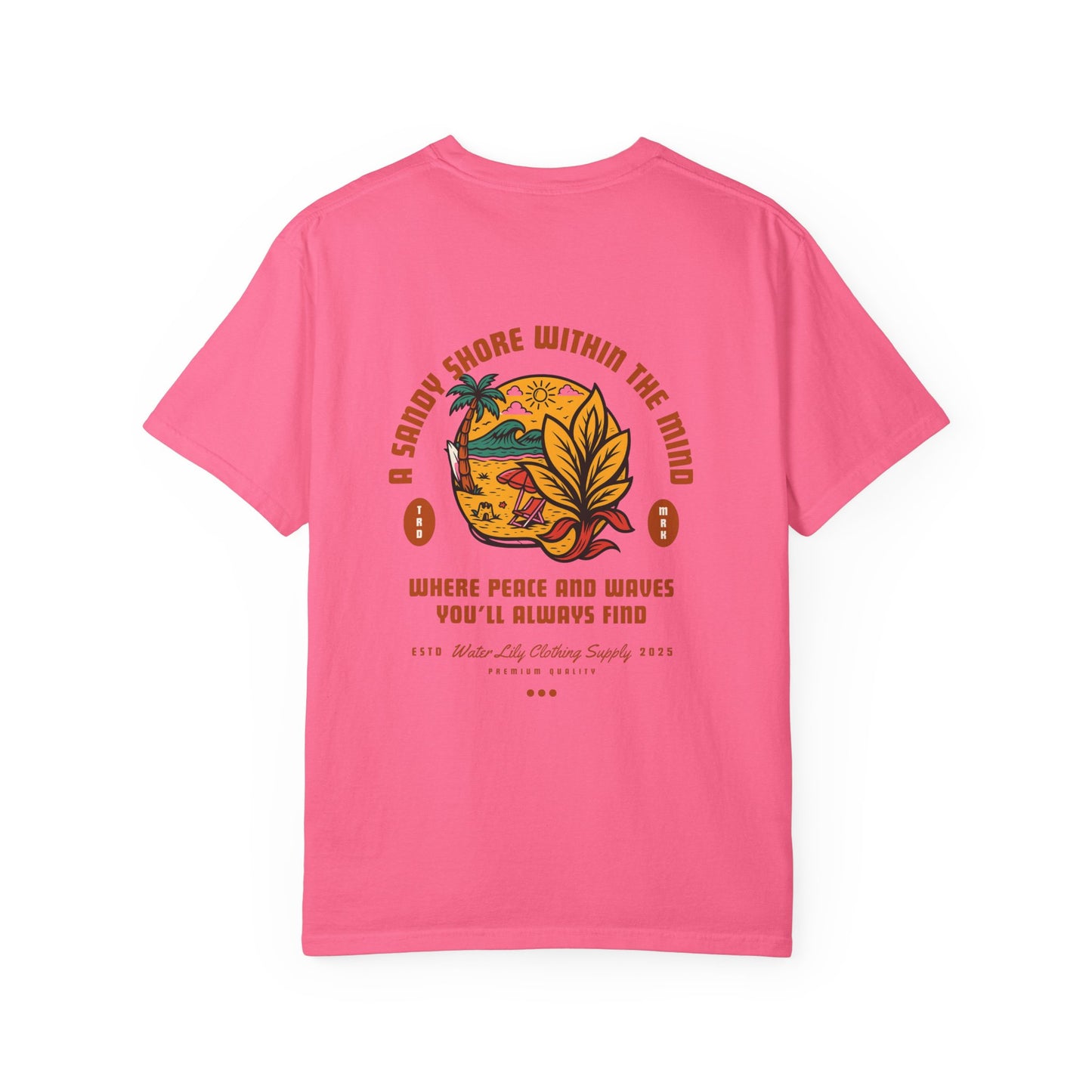 Water Lily Club Tee — “A Sandy Shore Within the Mind” Edition