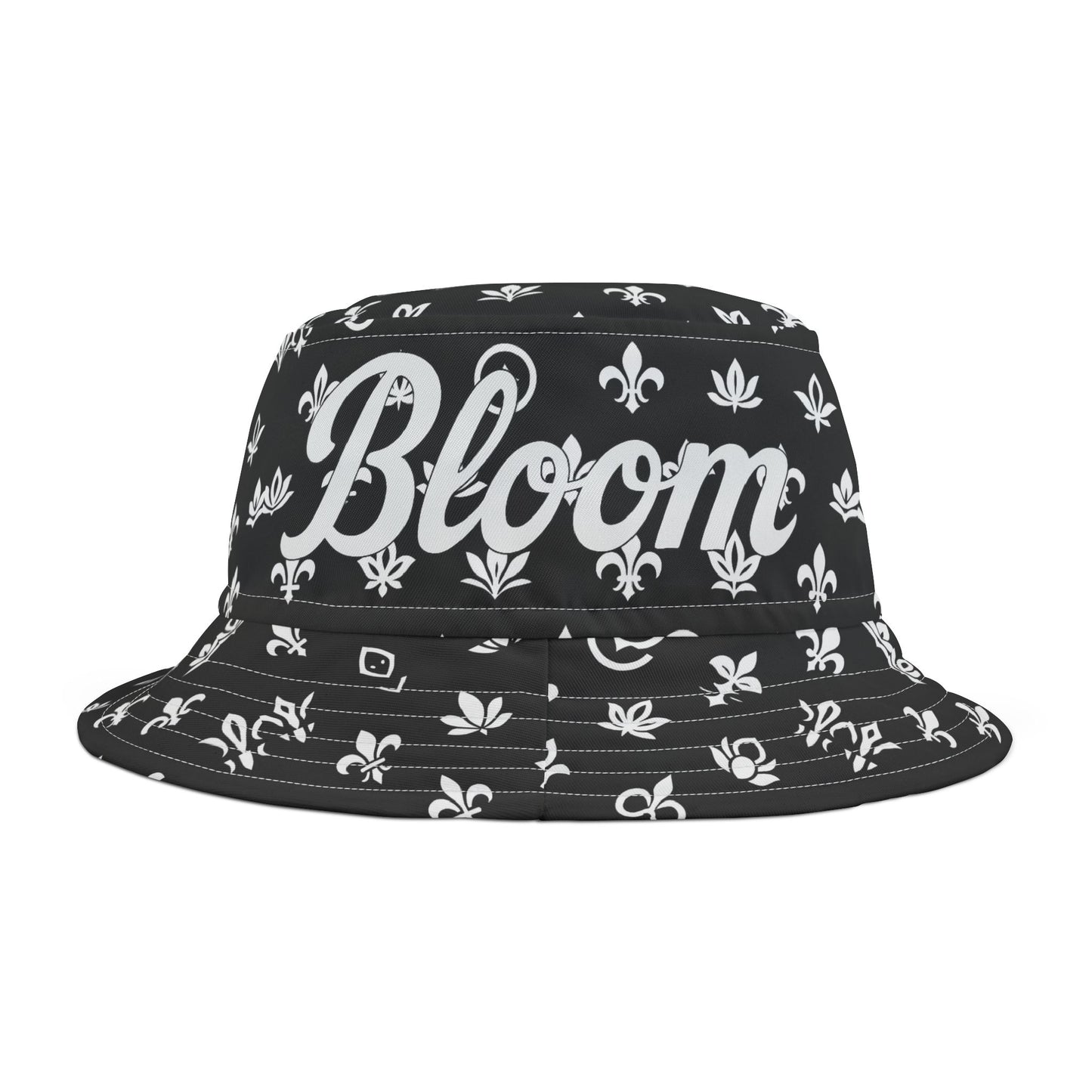 Water Lily Club Bucket Hat — “Bloom Script” Edition
