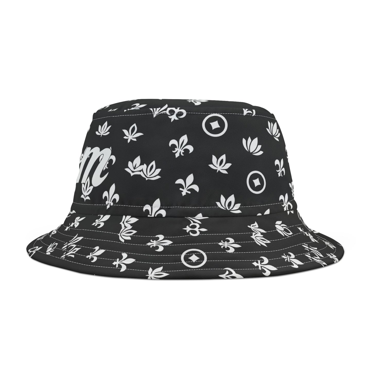 Water Lily Club Bucket Hat — “Bloom Script” Edition